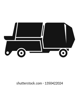 Farm machine icon. Simple illustration of farm machine vector icon for web design isolated on white background