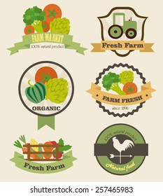 Farm market label