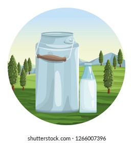 Farm milk natural