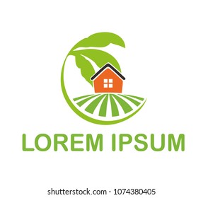 farm natural house logo