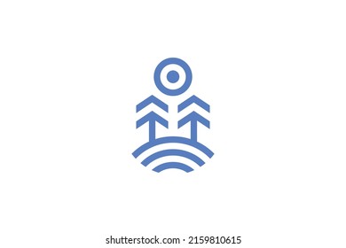 Farm and Nature Monoline Logo