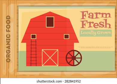 Red Barn Background Stock Vectors Images Vector Art Shutterstock