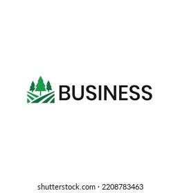 Farm organic green Logo Design. Agriculture Logo design vector template