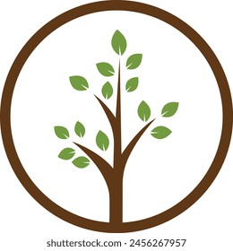 Farm Plant Tree Vector Icon Design for your company