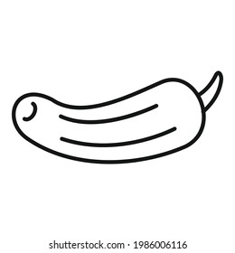 Farm product icon. Outline Farm product vector icon for web design isolated on white background