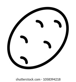 Farm Raw Potato