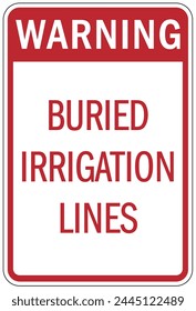 Farm safety sign and labels