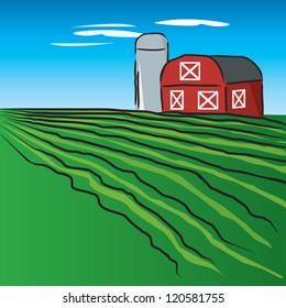 Farm scene