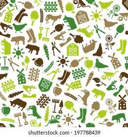 farm seamless pattern