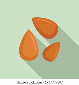 Farm seed icon. Flat illustration of Farm seed vector icon for web design