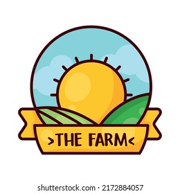 farm stamp with camp product