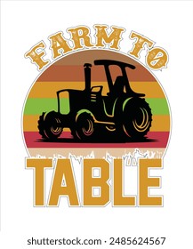 farm to table (2) farm house for typography Tshrit Design Print Ready epsa cut file free download .eps
