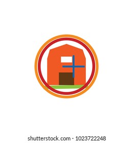 Farm Target Logo icon design
