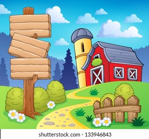 Farm theme image 8 - eps10 vector illustration.