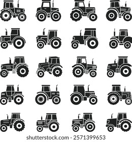 Farm tractor retro sketch. Agricultural machinery vector illustration. Tractors Vector illustration,