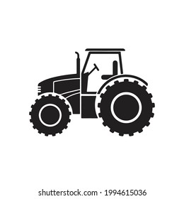 diseño de ilustración de vector tractor de granja eps.10