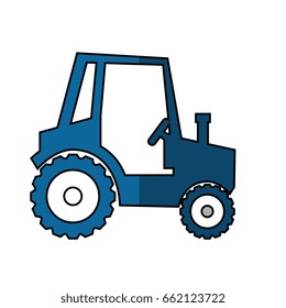 Farm tractor vehicle