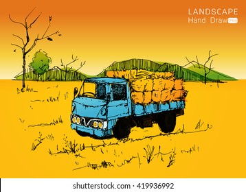 4,225 Hay truck Images, Stock Photos &amp; Vectors | Shutterstock