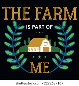 Farm tshirt design vector design 