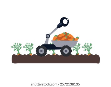farm used ai machine isolated