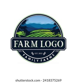 farm vector , agriculture logo vector