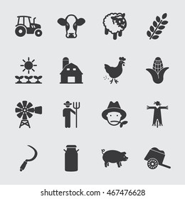 Farm vector icon