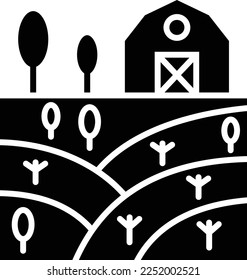 Farm vector icon. Can be used for printing, mobile and web applications.