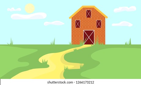 farm vector image