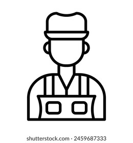Farm Vector Line Icon Design