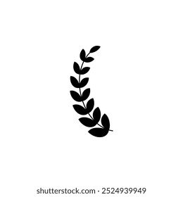 Farm wheat ears icon. vector illustration on white background. eps 10