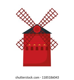 farm windmill icon 