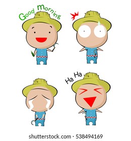 The farmer cartoon 1.