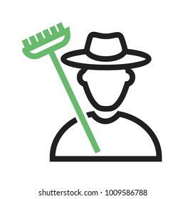 Farmer, corn, agriculture