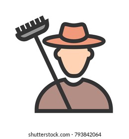 Farmer, corn, agriculture