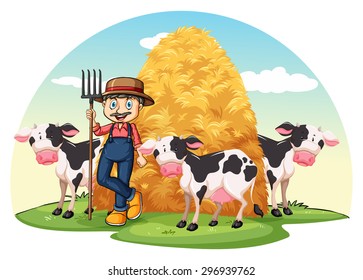 Clipart Farmer High Res Stock Images Shutterstock