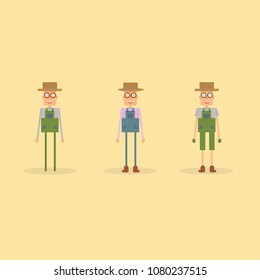 Farmer Design Vector.