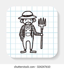 farmer doodle