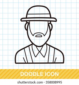 farmer doodle