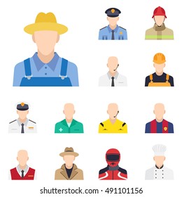 Farmer flat icon. You can be used farmer icon for several purposes like: websites, print templates, presentation templates, promotional materials, info-graphics, web and mobile phone apps.