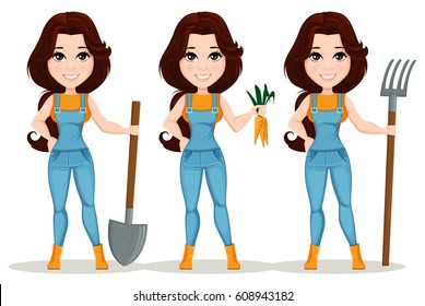 woman farmer clipart images