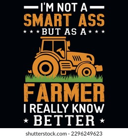 Farmer graphics tshirt design vector design 