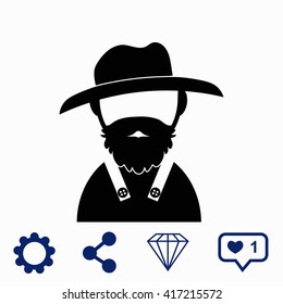 Farmer icon.