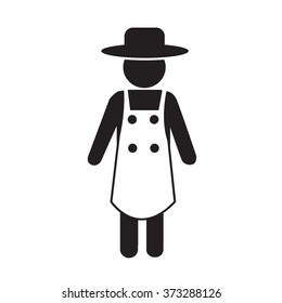 Farmer Icon Illustration design