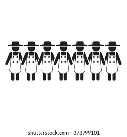 Farmer Icon Illustration design