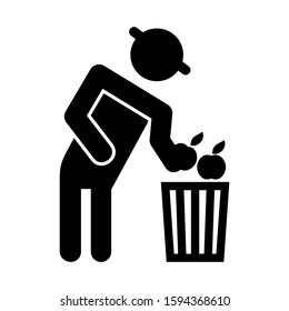 farmer icon isolated sign symbol vector illustration - high quality black style vector icons
