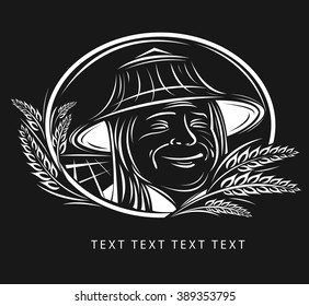 Farmer icon or logo
