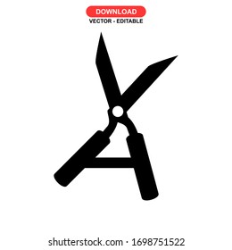 farmer icon or logo isolated sign symbol vector illustration - high quality black style vector icons
