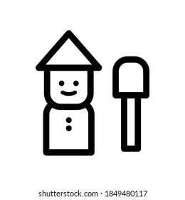 Farmer icon or logo isolated sign symbol vector illustration - high quality black style vector icons
