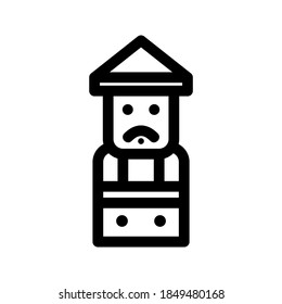 Farmer icon or logo isolated sign symbol vector illustration - high quality black style vector icons
