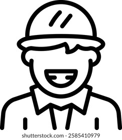 Farmer Icon. Male Farmer Icon
